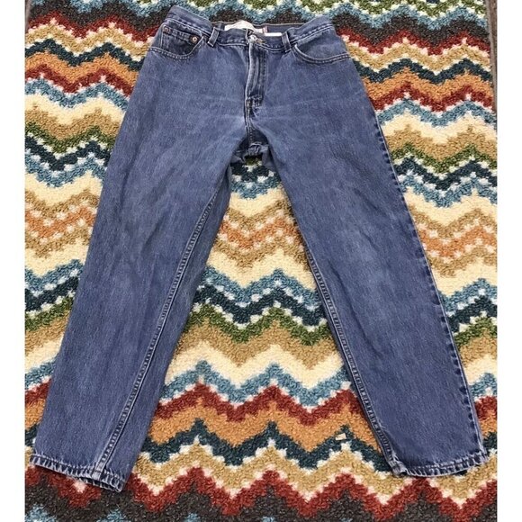 Levi's 550 Relaxed Fit Tapered Leg Mom Jeans Sz 10 S 💙 - Picture 1 of 5